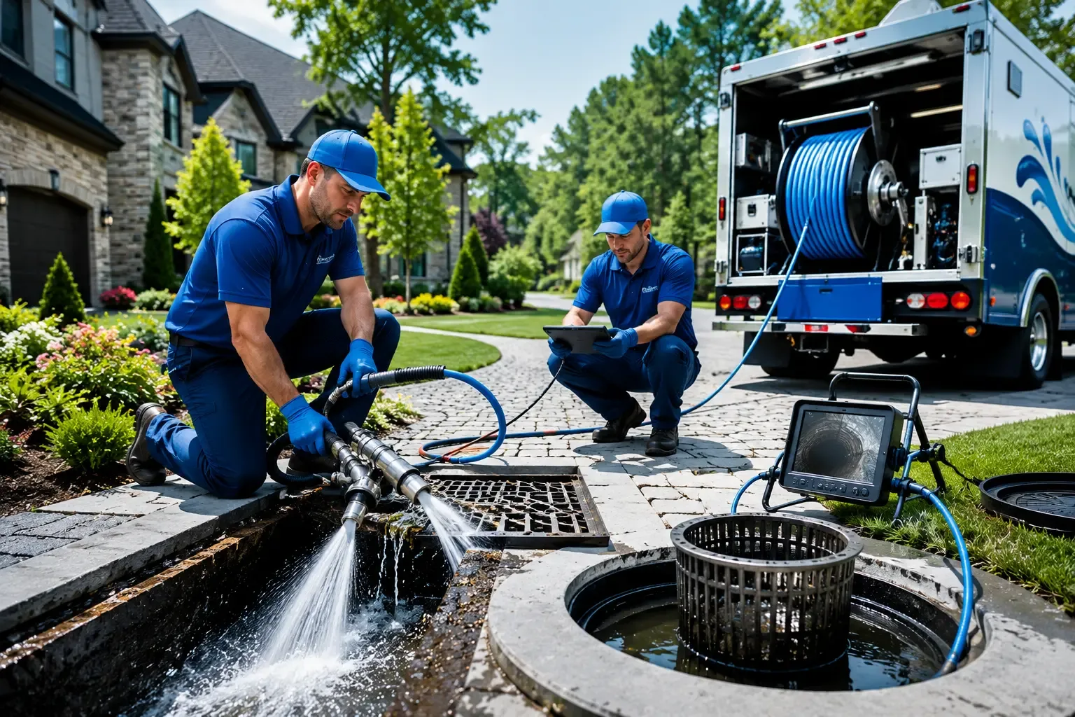 Local outdoor drain cleaning professionals in Pleasantville, PA